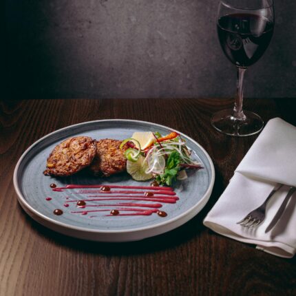 Diners enjoying a special St. Patrick's Day weekend fusion menu dinner at Zari.