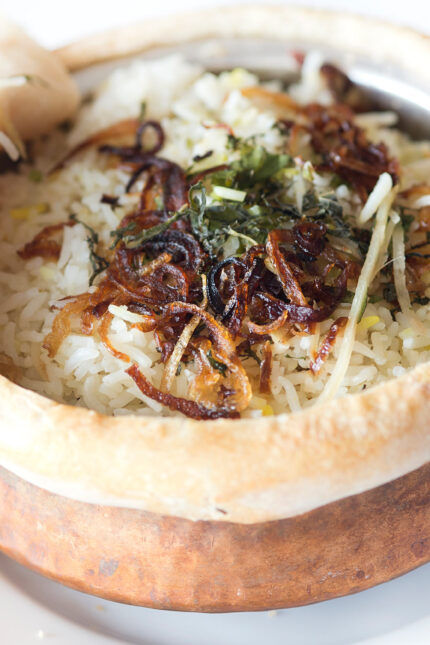 Cook authentic Indian cuisine at home. Prepare Royal Lucknawi biryani dish with a  traditional Dum Pukht recipe at Zari Restaurant in Crawley.