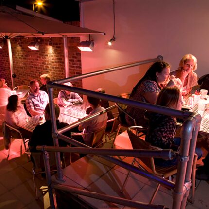 Outdoor event space party room full venue hire wedding receptions corporate delegate meetings best Indian restaurant Crawley