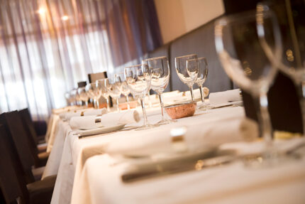 Award-winning fine dining excellence recognized by top UK restaurant guides.